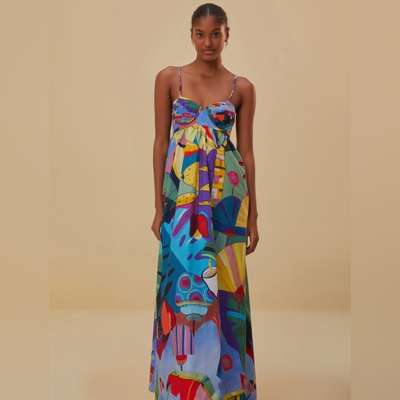 FARM Rio Dresses & Skirts - Colorful Maxi Dress